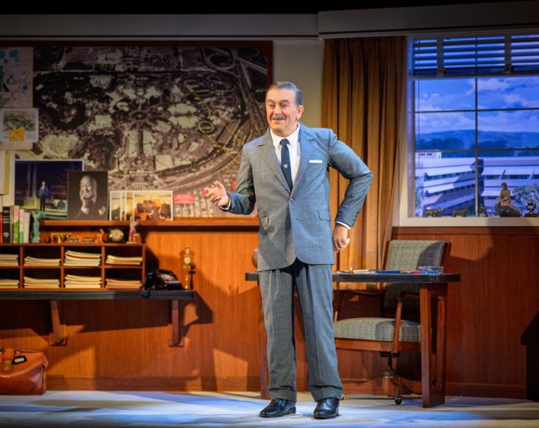 Imagem do animatrônico do Walt Disney na Califórnia