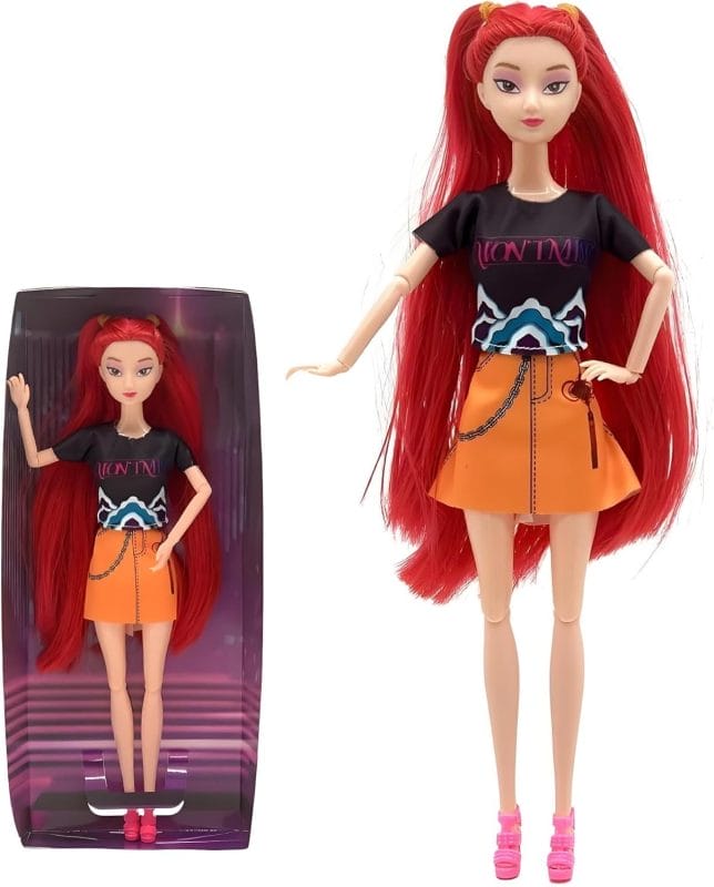 Boneca estilo Barbie das Guerreiras do K-Pop