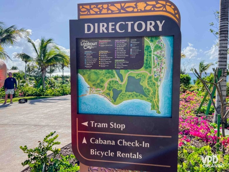 Imagem do mapa de Lookout Cay