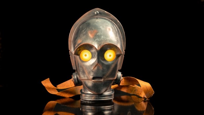 Balde temático do Protocol Droid de Star Wars