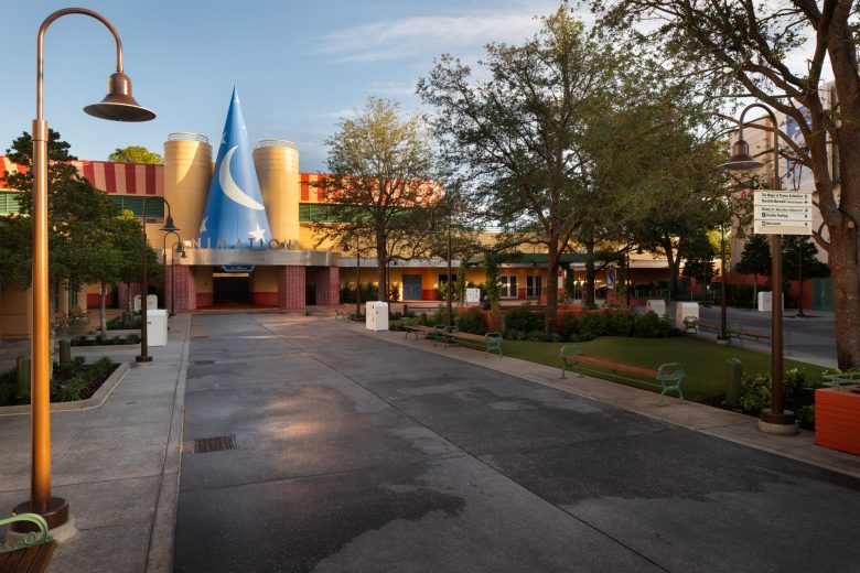Visão geral da nova área The Walt Disney Studios no Hollywood Studios
