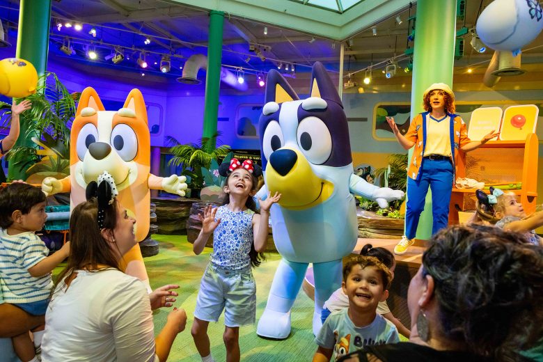 Imagem de divulgação da Bluey’s Wild World no Animal Kingdom