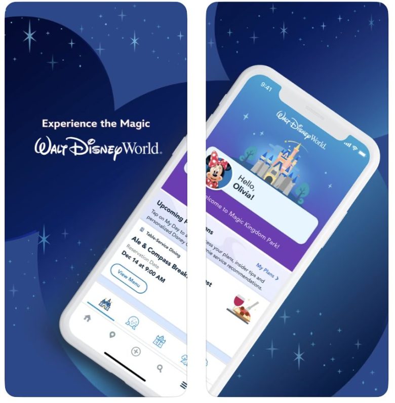 Imagem de divulgação das atualizações do My Disney Experience